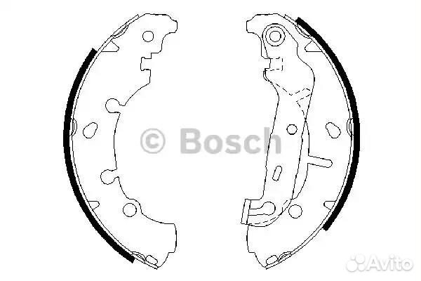 Колодки тормозные барабанные