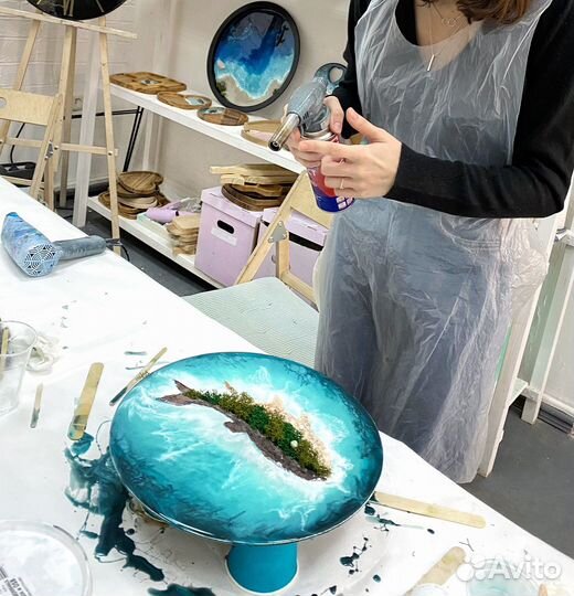 Мастер-класс по эпоксидной смоле