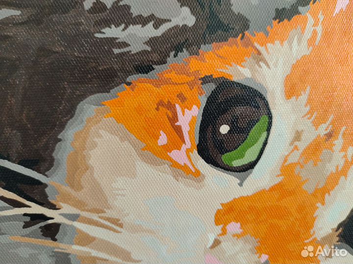 Готовая картина по номерам