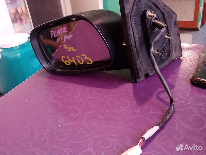 Боковое зеркало левое Toyota platz