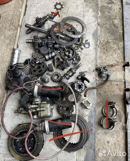 Запчасти на мотоцикл иж