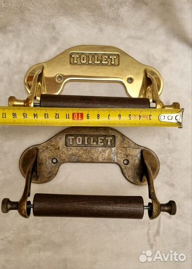 Держатель для туалетной бумаги Италия латунь