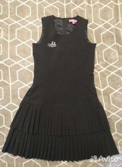 Школьная форма пакет: сарафан и рубашки-блузки