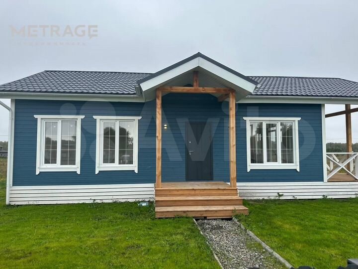 Дом 98 м² на участке 8 сот.