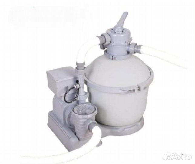 Каркасный бассейн и фильтр