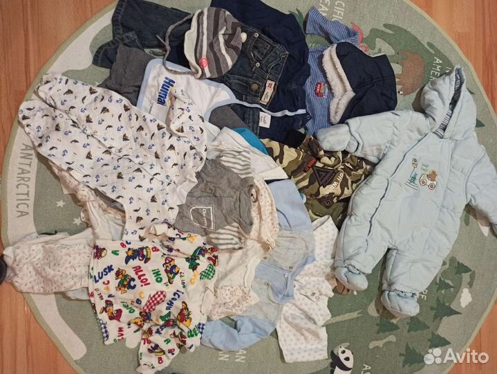 Набор вещей от 60-98размера