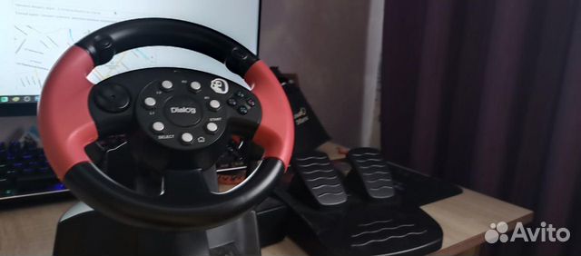 Продам руль Dialog GW-125VR E-Racer купить в Иваново | Электроника | Авито