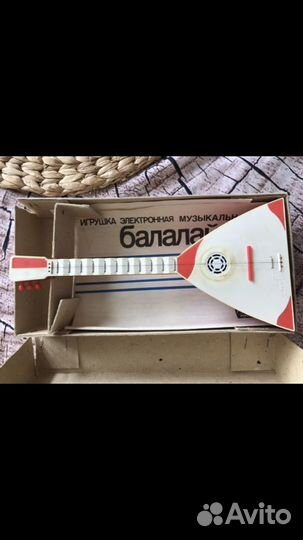 Ретро электронная балалайка СССР (90-е)