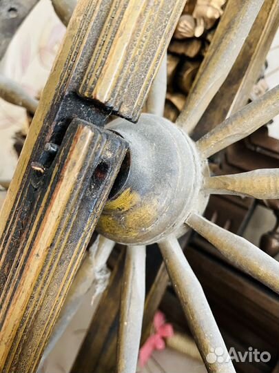 Прялка деревянная старинная