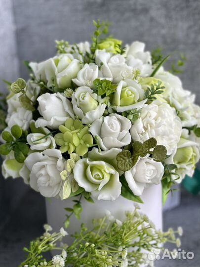 Букет из мыла учителю