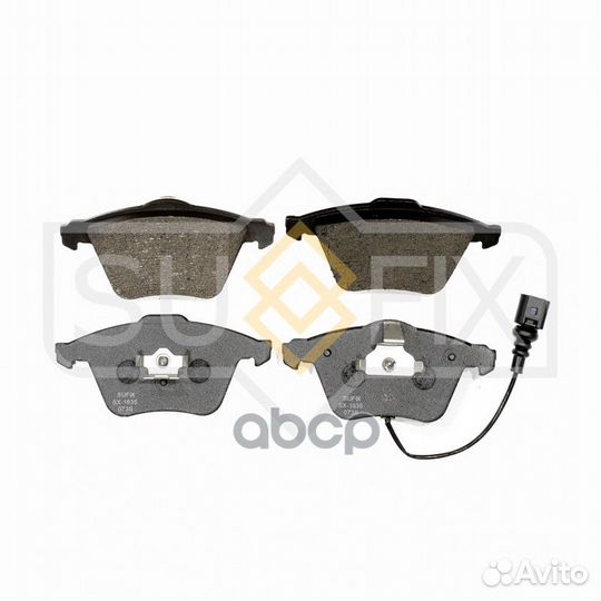 Колодки тормозные дисковые перед прав/лев V