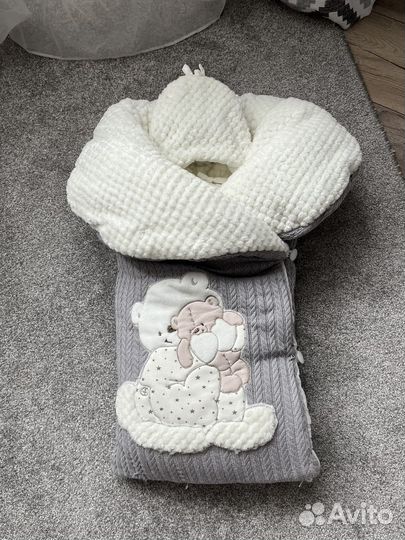 Конверт на выписку для мальчика зима