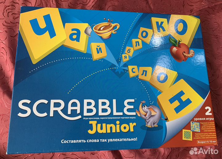 Настольные игры Scrabble junior, Кукарача
