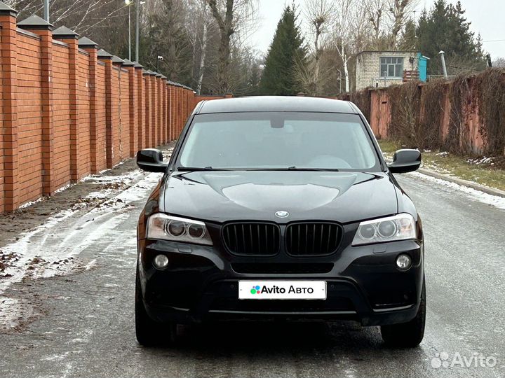 BMW X3 2.0 AT, 2012, 256 000 км