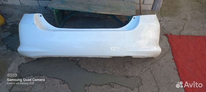Задний бампер Honda fit