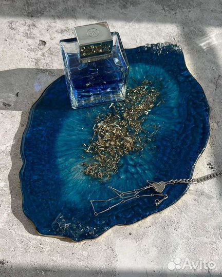 Поднос и два костера (подстаканника)