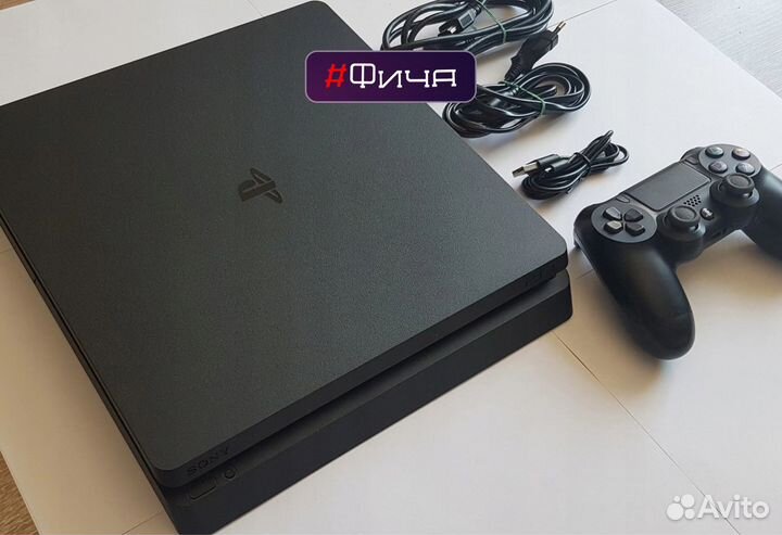 Playstation 4 Slim 1TB + Геймпад