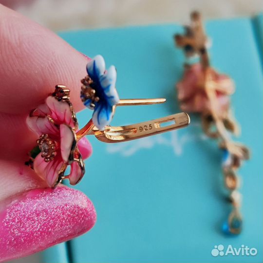 Серебряные серьги