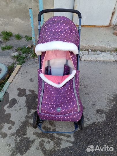 Детские санки коляска ника