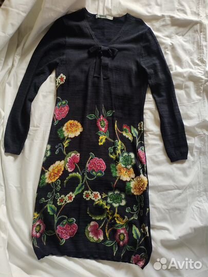 Desigual платье с вышивкой