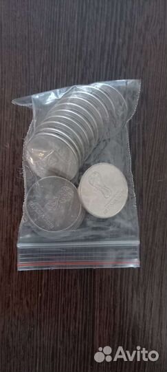 Монета 25р, 2018г. Чемпионат мира по футболу