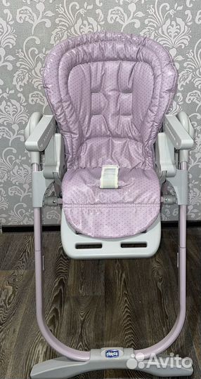 Стульчик для кормления chicco polly magic