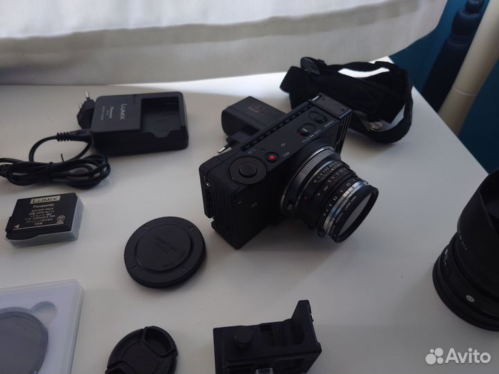 Sigma fp, sigma dg dn 24, voigtlander classic 40