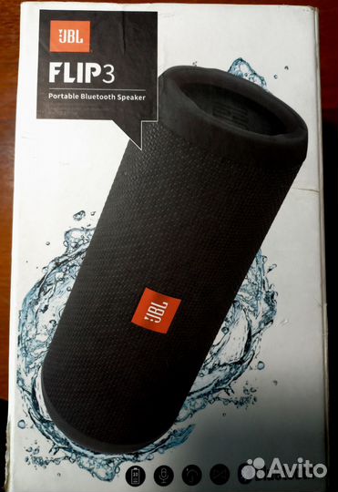 JBL Flip 3 Оригинал Колонка Блютуз Акб. 4200мАч