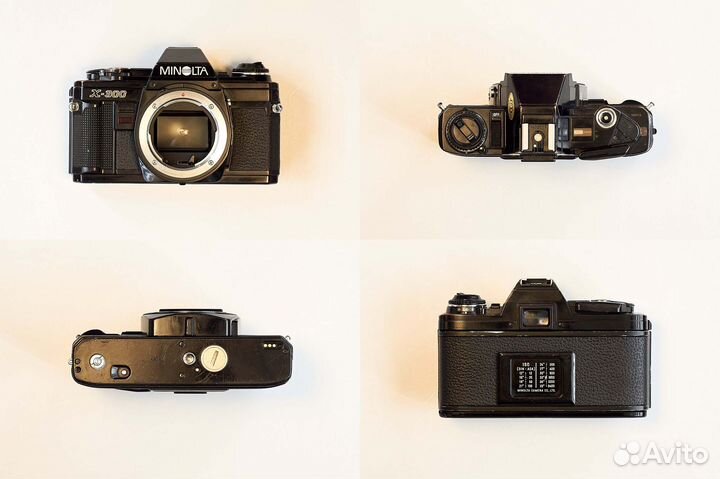 Minolta X-500 X-300 XD XD-7 +объективы