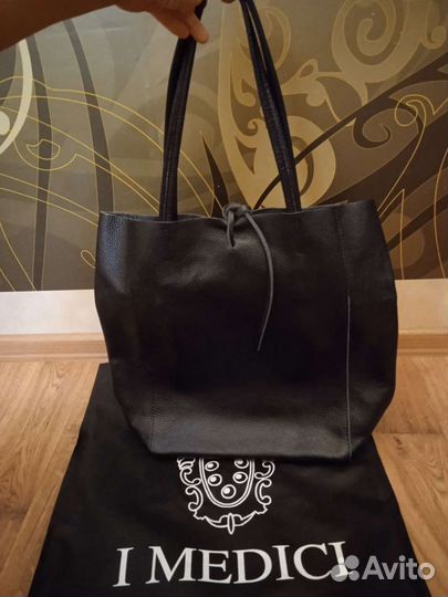 Сумка шопер. Натуральная кожа