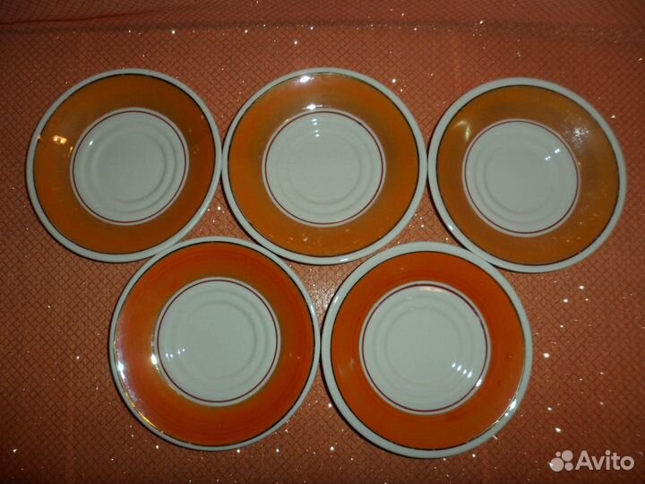 Блюдца, Добрушский фз, Добруш, СССР, 3 шт