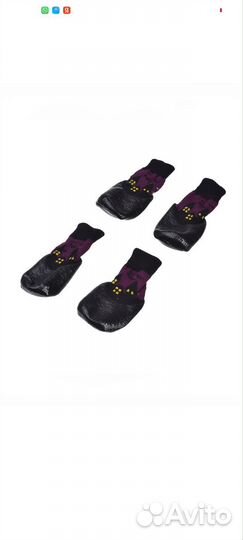 Носки для собак прорезиненные