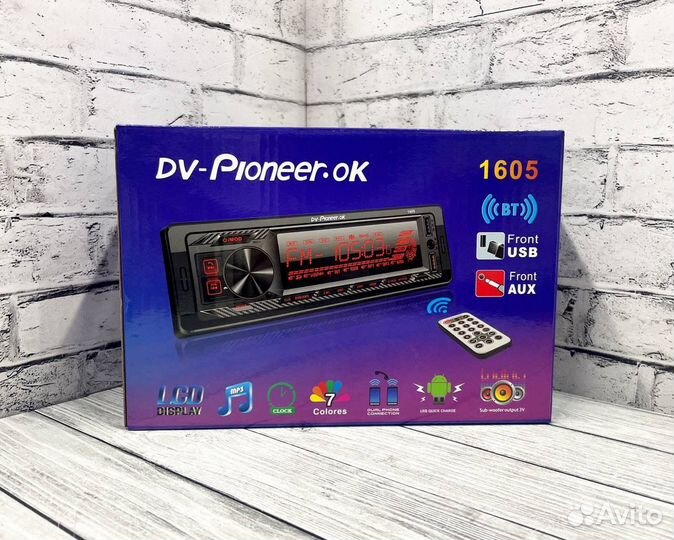 Автомагнитола pioneer 1604