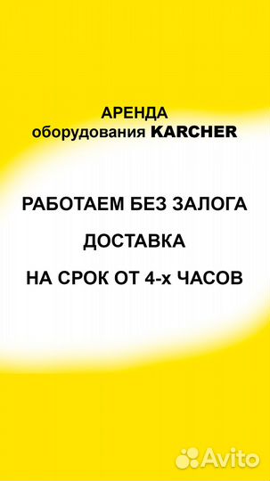 Аренда моющего пылесоса karcher химчистка