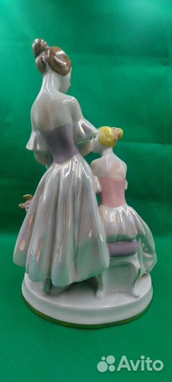 Редкая Статуэтка Балерины у зеркала.киев