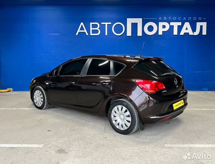 Opel Astra 1.6 МТ, 2013, 129 965 км