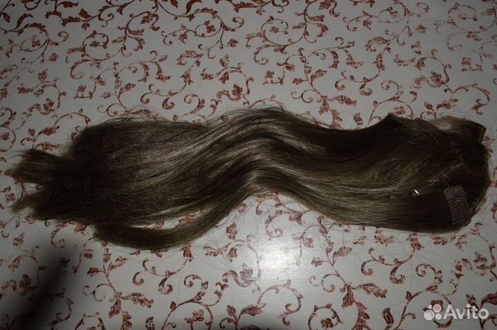 Волосы на заколках.новые