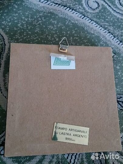 Картина из серебра