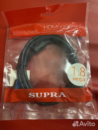 Кабель hdmi 1.8 метра