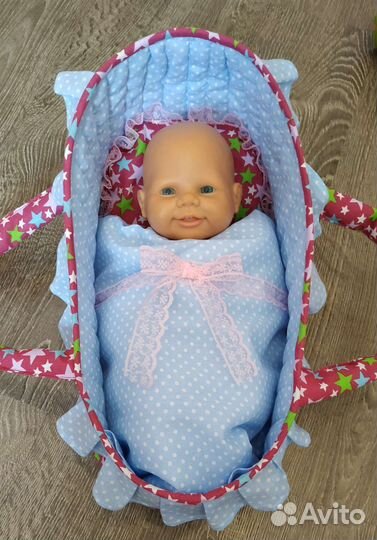 Люлька -переноска с постелькой