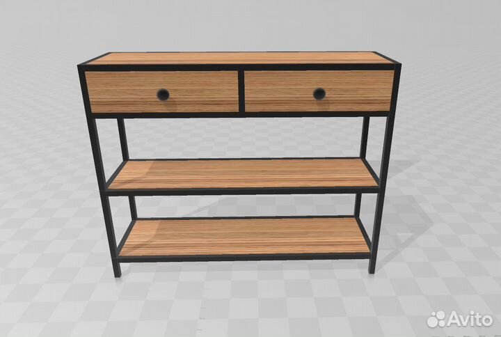 Консольный стол обувница