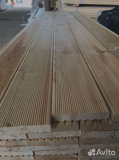 Доски лиственницы 55x140 мм, готовы для любых конс