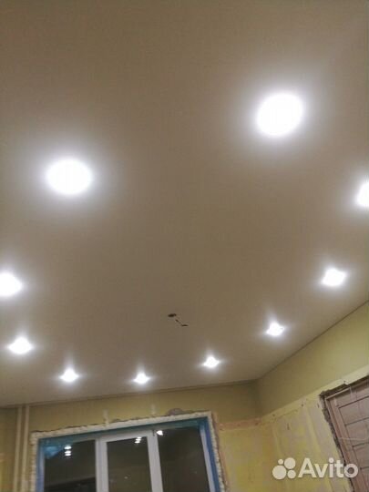 Натяжные потолки