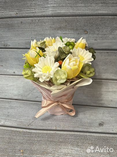 Мыло ручной работы букеты