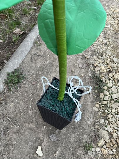 Цветок роза из изолона