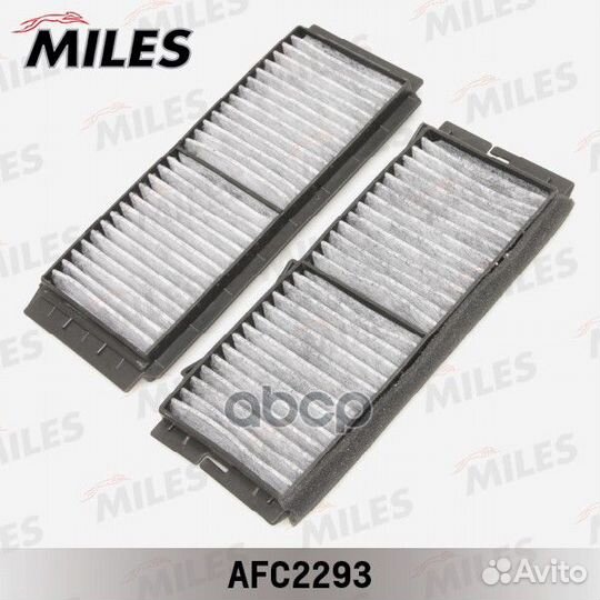 Фильтр салона mazda 3 09- (упак.2шт.) угольный