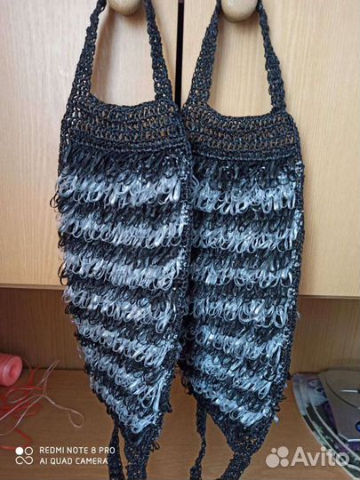 Мочалки ручной вязки