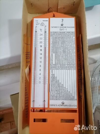 Гигрометр психрометрический вит 1 и вит 2