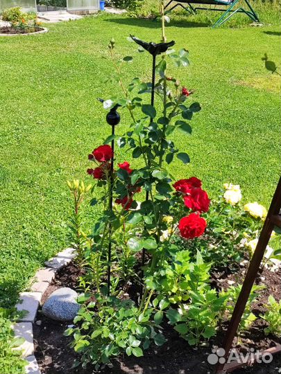 Опора/держатель для растений.Садовый декор