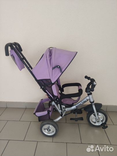 Детский велосипед с ручкой